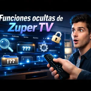 Funciones ocultas de Zuper TV que la mayoría de los usuarios pasa por alto